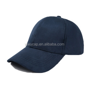 alto grado 10 colores del sombrero del sol venta rápida logotipo personalizado gamuza <span class=keywords><strong>gorra</strong></span> de béisbol - Product Image 2