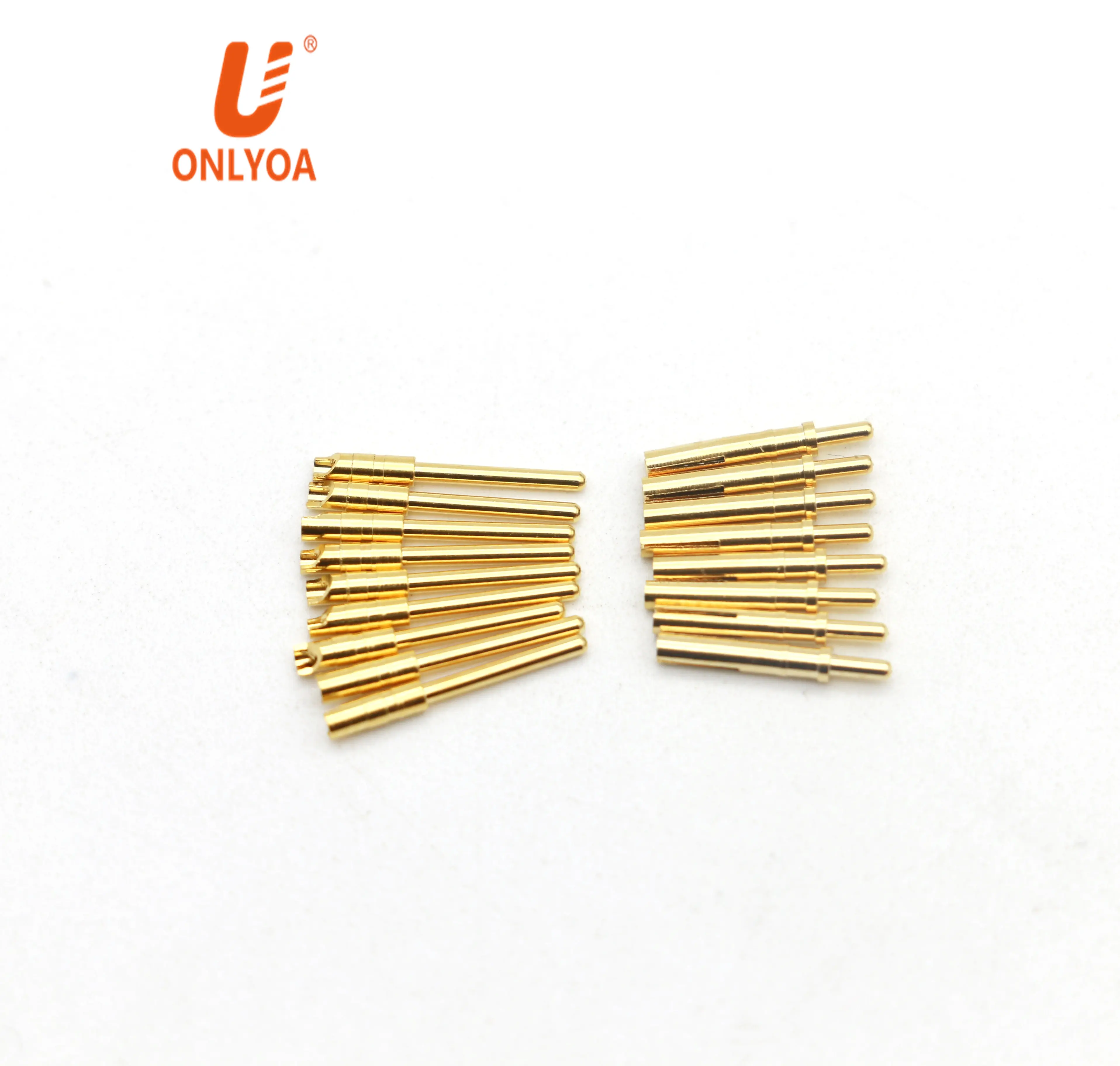 electrical 1mm banana plug terminal pin connector male and female Brass pin plated gold connector