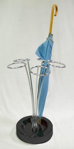 Cercle creux en métal noir, seau parapluie d'intérieur en métal - Product Image 4