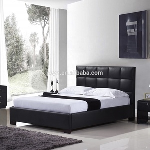 Best Quality <strong>Low</strong> Price Pvc Leather <strong>Bed</strong> <strong>Double</strong> <strong>Bed</strong> Bedroom Furniture <strong>Bed</strong> - Product Image 5
