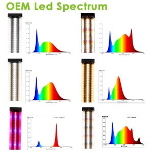 Toplighting Cob Lâmpada Horticultura Estufa Cresce A Luz para Plantas de Interior Hidropônico Espectro completo LEVOU Crescer Luzes Bar