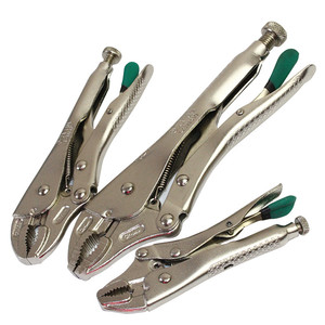 10'' Curved Jaw Locking Plier Chrome Vanadium &amp; Cr-Mo Material DIY <strong>Vise</strong> <strong>Grip</strong> - Product Image 3