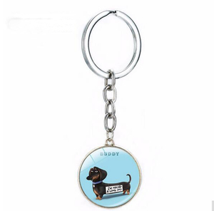 Llavero <span class=keywords><strong>de</strong></span> <span class=keywords><strong>la</strong></span> <span class=keywords><strong>Película</strong></span> Animada The Secret Life of Pets, con los Personajes Snowball, Gidget, Mel, Max y Buddy - Product Image 2