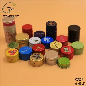 28 bouteille en verre bouchons à vis en aluminium bouchons de <span class=keywords><strong>vin</strong></span>. - Product Image 3