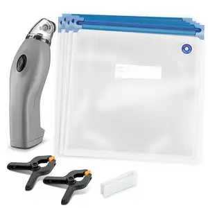 Factory Made Gourmia Sous Vide Vacuum Sealer And Bag Set