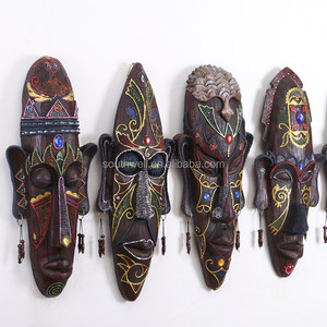 Máscaras Africanas Antiguas de Arte Tradicional Africano al por Mayor a Precio de Fábrica - Product Image 5