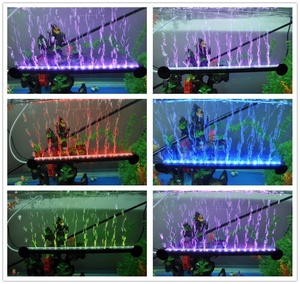 Lumière à bulles d'air LED RGB changeante de couleur, lumière submersible pour <span class=keywords><strong>aquarium</strong></span>, indice de protection IP68, intensité réglable, garantie 1 an - Product Image 2