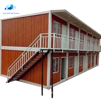 Module préfabriqué 50 mètres carrés Maisons Panneaux sandwich préfabriqués Construction Conteneur Bâtiment Duplex Maison Liban à vendre