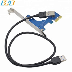 <span class=keywords><strong>PCI</strong></span> Express <span class=keywords><strong>PCIe</strong></span> X1 giao diện để 3 x <span class=keywords><strong>PCI</strong></span>-E 1X khe cắm <span class=keywords><strong>Adapter</strong></span> mở rộng <span class=keywords><strong>riser</strong></span> thẻ + 60cm <span class=keywords><strong>USB</strong></span> 3.0 cáp cho ADM <span class=keywords><strong>Card</strong></span> đồ họa - Product Image 6