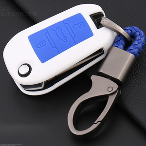 Carbon Fiber Lật Từ Xa <span class=keywords><strong>Keyless</strong></span> Bảo Vệ Key Fob Bìa Trường Hợp Shell Cho Peugeot 3008 208 308 RCZ 508 408 2008 407 307 4008 - Product Image 6