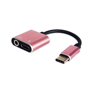 2 trong 1 Loại C <span class=keywords><strong>Adapter</strong></span> Tai Nghe 3.5mm Jack Âm Thanh và Bộ Sạc Kết Nối - Product Image 5