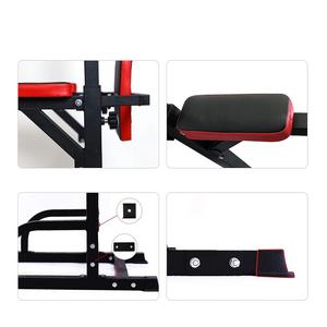 ZYFIT Pull Up Dip Station Chin Up Bar Điều Chỉnh Abs Workout Đầu Gối <span class=keywords><strong>Crunch</strong></span> Triceps Trạm Điện Tháp - Product Image 6