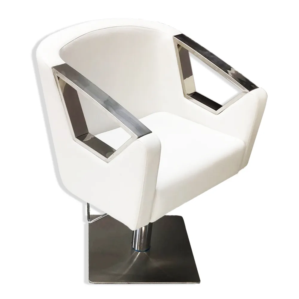 Modern Beauty Cheap White Hair Salon Barber Chair On Sale PE-144