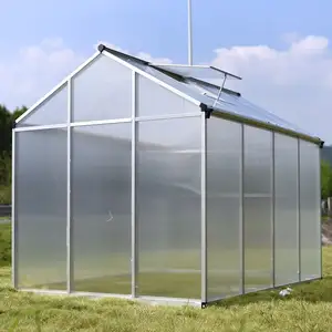 Serra da giardino in alluminio di alta qualità serra da giardino in policarbonato serra