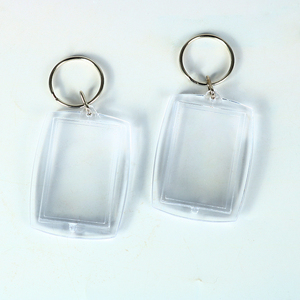 Stampa personalizzata piazza keychain acrilico bianco - Product Image 3