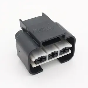 1743271-2 3 Pins Te 6.3Mm Serie Vrouwelijke Standaard Power Timer Draad Naar Draad Connector