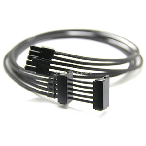 Nguồn Cung Cấp Cho Máy Tính XH2.54 Ổ Cứng Tích Hợp Ổ Đĩa Cứng Nhỏ 4 Chấu + SATA Truyền Dữ Liệu Cáp Nguồn 7 + 15P - Product Image 1