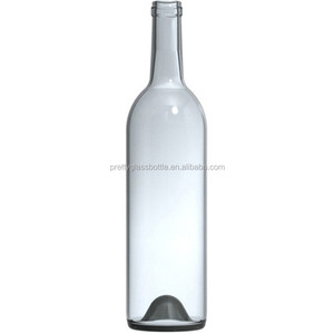 Vente en gros d'usine Bouteilles de <span class=keywords><strong>vin</strong></span> rouge vides rondes de 75 cl pour spiritueux Bouteilles de <span class=keywords><strong>vin</strong></span> bleu cobalt de 750 ml avec bouchon - Product Image 3