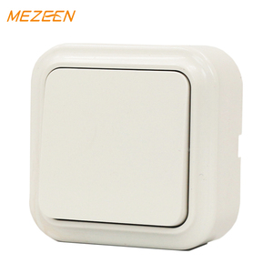 Châu Âu chúng tôi phong cách bề mặt gắn 1 Gang 1 cách ABS chuyển đổi và ổ cắm trên Off chuyển đổi ánh sáng - Product Image 2