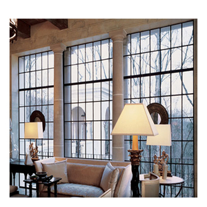 Pháp Phong Cách Cửa Sổ Nướng Thiết Kế Đơn Giản Sắt Nướng Thiết Kế Thép Cửa Kính Đối Với Úc - Product Image 6