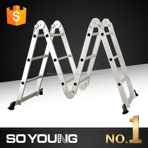 <span class=keywords><strong>Nouveau</strong></span> compact En Aluminium multi-usages échelle escabeau pour <span class=keywords><strong>lidl</strong></span> - Product Image 1