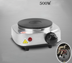 Mini fourneau électrique 500W 220V, <span class=keywords><strong>plaque</strong></span> <span class=keywords><strong>de</strong></span> <span class=keywords><strong>cuisson</strong></span>, <span class=keywords><strong>plaque</strong></span> <span class=keywords><strong>de</strong></span> <span class=keywords><strong>cuisson</strong></span> <span class=keywords><strong>multifonction</strong></span>, chauffage à domicile, café et thé, à faire soi-même - Product Image 4
