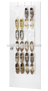 28 Large Clear Over the <strong>Door</strong> <strong>Shoe</strong> <strong>Rack</strong> with Crystal Pockets Hanging <strong>Shoe</strong> Organizer Storage <strong>Shoe</strong> Holder for Closet Hanger - Product Image 2