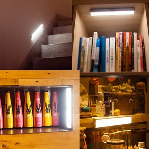 14 <span class=keywords><strong>LED</strong></span> PIR Motion Sensor Lumière avec Capteur de Lumière, sans fil Batterie-Powered <span class=keywords><strong>LED</strong></span> Lumière de Nuit, <span class=keywords><strong>placard</strong></span> Lumières - Product Image 5