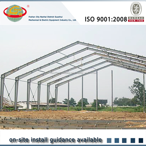 Usine de conception de la Chine et le renforcement de la structure d'acier hangar - Product Image 2