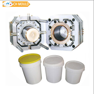Molde de balde de tinta de injeção de plástico OEM de capacidade diferente com tampa de alça - Product Image 5