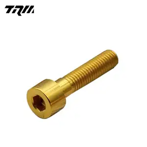 M6x30 Vàng DIN912 Hex Allen Đầu Titan Bu Lông Cho Tai Nghe