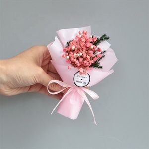 V-1237 Mini <span class=keywords><strong>Bouquet</strong></span> di <span class=keywords><strong>Fiori</strong></span> <span class=keywords><strong>Secchi</strong></span> di Gypsophila per Set Regalo - Product Image 4