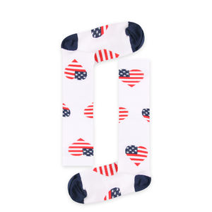 De bandera de blanco al por mayor calcetines de Amazon Becerro de las mujeres calcetines de compresión - Product Image 6