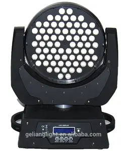 Portable 72*3w led wash moving head light stage lighting