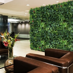 Decoración UV Prueba Plástico Cobertura artificial Cobertura <span class=keywords><strong>de</strong></span> boj artificial Tipo <span class=keywords><strong>de</strong></span> planta <span class=keywords><strong>de</strong></span> hierba Cobertura artificial - Product Image 2
