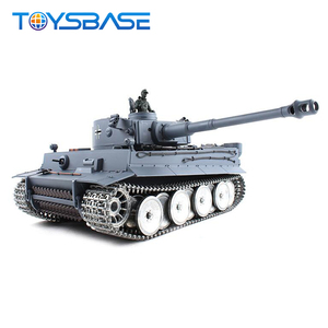 3818-1 1/16 <span class=keywords><strong>Char</strong></span> d'assaut allemand Tiger RC en plastique Jouet - Product Image 2