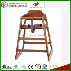 EN14988 Chứng Nhận Nhà Hàng Bé Bằng Gỗ Cao Ghế - Product Image 3