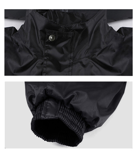 Chubasquero reflectante para motocicleta con impresión de logotipo personalizado OEM con pantalones Chubasquero uniforme de empresa - Product Image 3