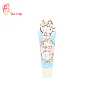 China factory customized soft plastic empty containers cute hello kitty printed special end tail packaging tubes