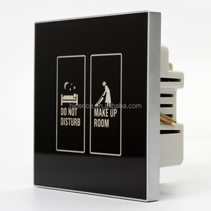 Panel táctil de hotel personalizado, <span class=keywords><strong>interruptor</strong></span> de <span class=keywords><strong>timbre</strong></span> Dnd/<span class=keywords><strong>interruptor</strong></span> de no molestar con <span class=keywords><strong>timbre</strong></span> - Product Image 2