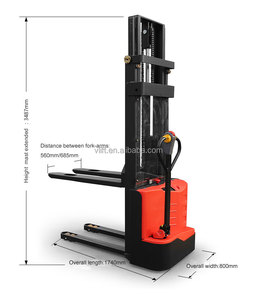 Mini Apilador Eléctrico de 1 Tonelada a Precio Económico - Product Image 2