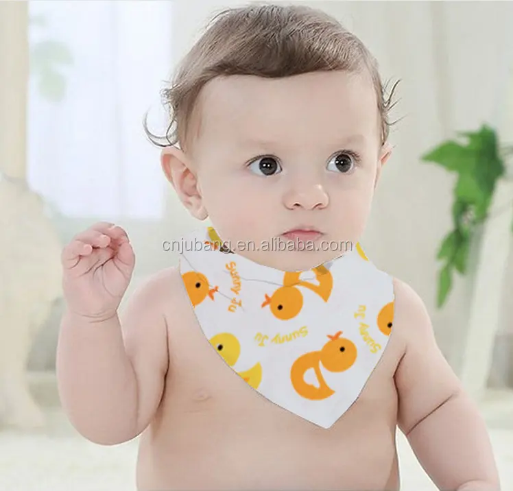 cotton baby bids double side triangular baby saliva towel / baby Bibs Feeding Saliva Towel Dribble Cotton Set