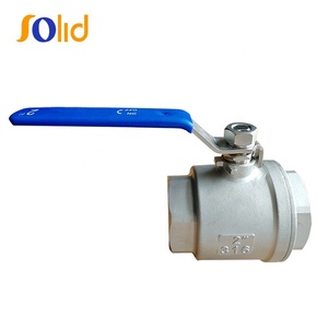 2 PZ <span class=keywords><strong>CF8M</strong></span> e Materiale WCB Avvitato End 1000WOG Valvole a Sfera - Product Image 5