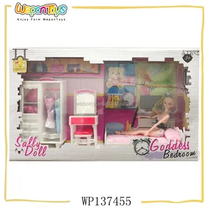 最新产品假装 11英寸女孩娃娃与家具玩套装娃娃玩具为女孩