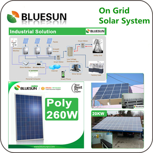 China paneles fotovoltaicos 3kw sistema solar 3000 w kit de paneles solares de tierra de montaje - Product Image 5