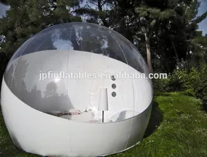 Jelas tiup gelembung tenda untuk outdoor, raksasa tiup bola dengan jelas PVC