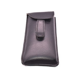 Miymaofar — <span class=keywords><strong>étui</strong></span> à <span class=keywords><strong>lunettes</strong></span> en cuir noir <span class=keywords><strong>souple</strong></span>, <span class=keywords><strong>étui</strong></span> <span class=keywords><strong>fantaisie</strong></span> rectangulaire avec pince à ceinture - Product Image 3