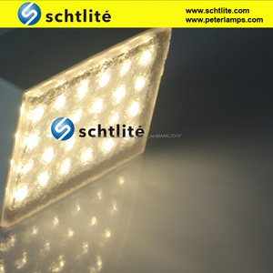 PIEDRA.J de Alta qulity CE 15x10 cm 8 "x 4" 2 W PC al aire libre LED solar ladrillo pavimentadora luz - Product Image 3
