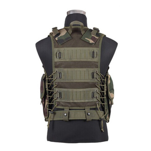 เสื้อกั๊กทหารกลางแจ้ง600D ลายพรางป่า/ไนล่อน1000D/โพลีเอสเตอร์ปรับแต่งสีโลโก้ - Product Image 4