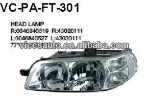 Fiat Palio 5D 02/Siena 4D 02 VICCSAUTO için kafa lambası